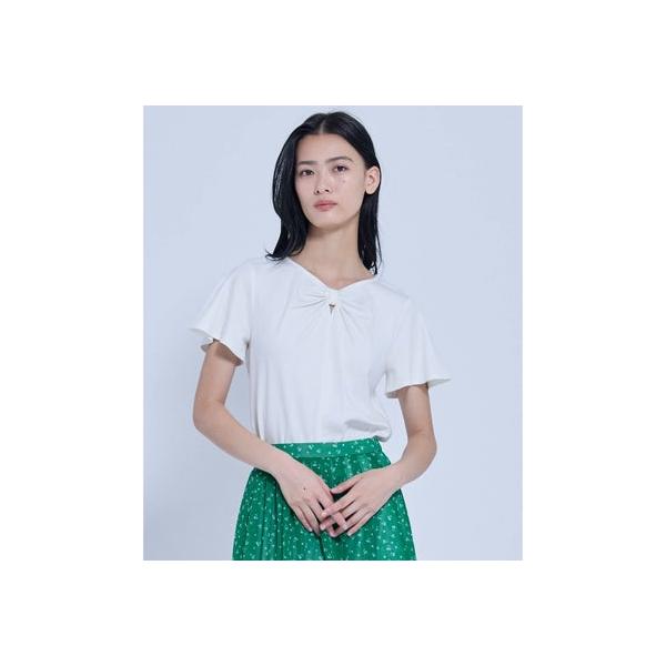 TOCCA（トッカ） TOCCA RIBBON BOND Tシャツ （ホワイト系