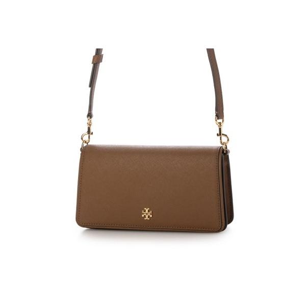 トリーバーチ TORY BURCH EMERSON MINI CROSSBODY エマーソン ミニ クロスボディ バッグ ショルダーバッグ （ブラウン