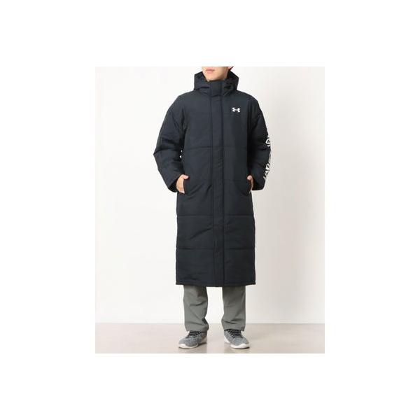 UNDER ARMOUR（アンダーアーマー） メンズ ベンチコート UAロゴ ロング