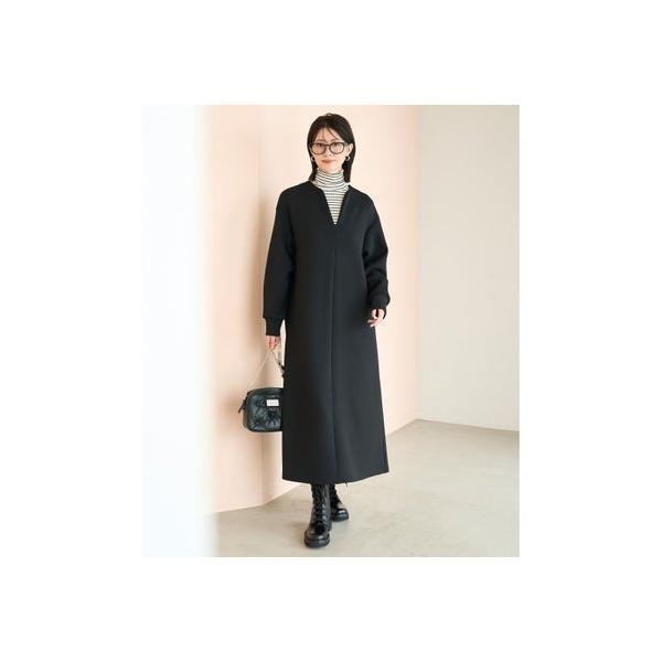 UNFILO L 【軽量/ストレッチ】BEAUTY FORM JERSEY キーネック