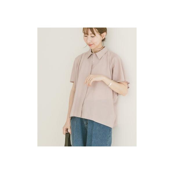アイテムズ アーバンリサーチ ITEMS URBAN RESEARCH リネン混フレア 