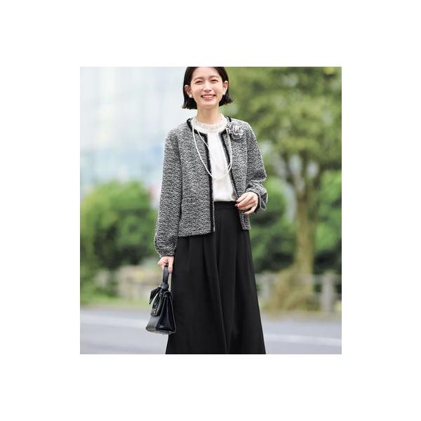 [Release date: February 6, 2025]【ブランド商品番号】271284 MN / 【ブランド名】Viola e Viola（ヴィオラ エ ヴィオラ） / 【色】モノトーン系 / 【素材】■ 品質／＜ジャケット＞● ...