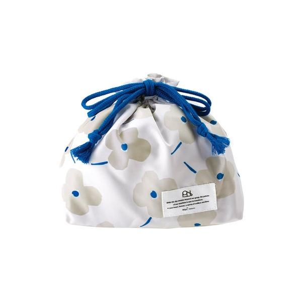 他サイト： 【Wpc.公式】ランチ巾着 保冷剤ポケット付き お弁当入れ お弁当袋 はっ水加工 レディース かわいい （メリーフラワーオフ）の商品画像