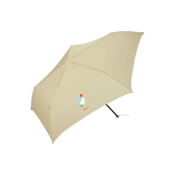他サイト： 【Wpc.公式】雨傘 [Air-Light]サニーアンドレイニーミニ 超軽量 大きい 晴雨兼用 折り畳み （ベージュ）の商品画像