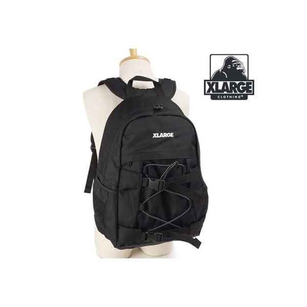 他サイト： エクストララージ XLARGE STANDARD LOGO TRUCK HOOK BACKPACK BLACK [01193018/101232053の商品画像