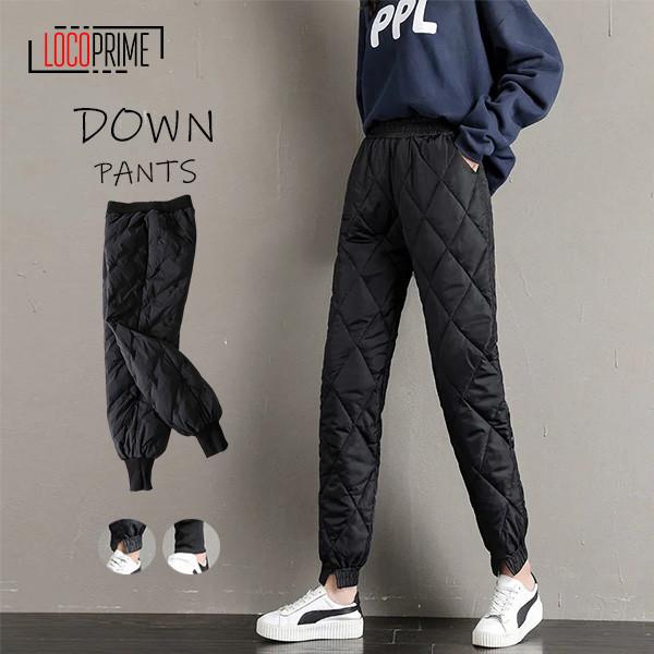 ダウンパンツ レディース 女性用 中綿入り ダウン アウトドア 暖かい 防寒パンツ 防寒着 ルームウェア 登山用 ゴルフ用 ジョガーパンツ 安い おしゃれ convea Loco Prime 通販 Yahoo ショッピング