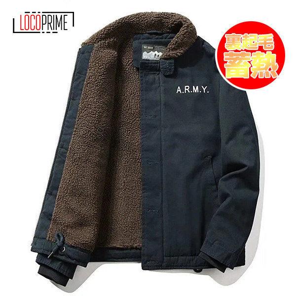 バイクジャケット メンズ 裏起毛ジャケット ミリタリージャケット