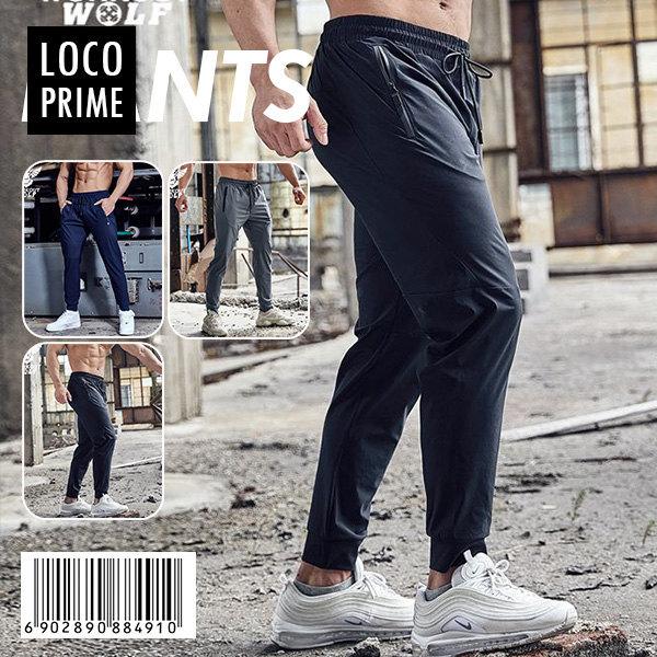 ジョガーパンツ イージーパンツ メンズ ストレッチ 接触冷感 薄手 無地 九分丈 カジュアル 春夏 シンプル スポーツ ランニング トレーニング 大きいサイズ Fushi2267 Loco Prime 通販 Yahoo ショッピング