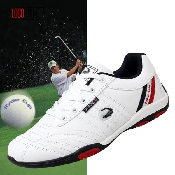 メンズ スニーカーゴルフシューズ ランニングシューズ 軽い 防水 防滑 25 白 楽天市場】ゴルフシューズ スパイクレス 軽量 強力防水 メンズ ゴルフ