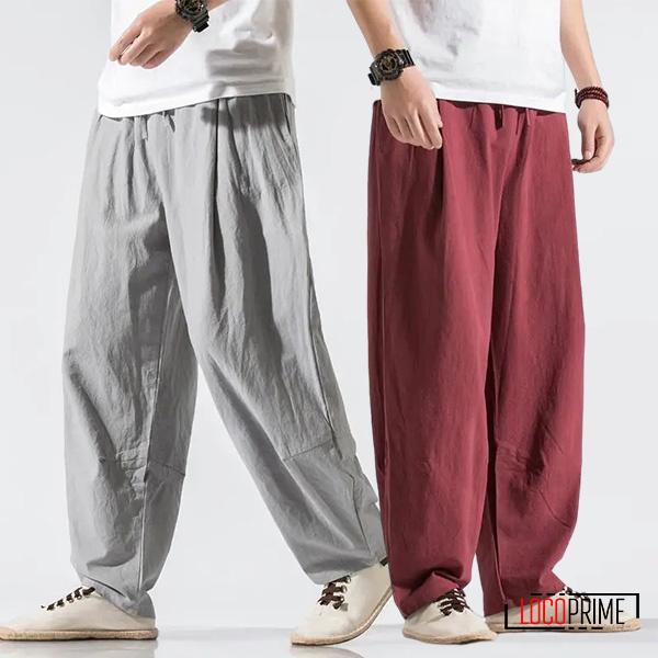 ワイドパンツ　サルエルパンツ　パープル　赤色　5L  メンズ　レディース　２枚 ワイドパンツ サルエルパンツ パープル 赤色 5L メンズ