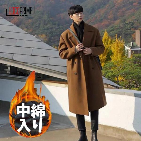 チェスターコート ビッグシルエット ロングコート 紳士服 秋服 厚手 中綿コート アウター トレンチコート ラシャーコート テーラード 大きいサイズ Loyifu Loco Prime 通販 Yahoo ショッピング