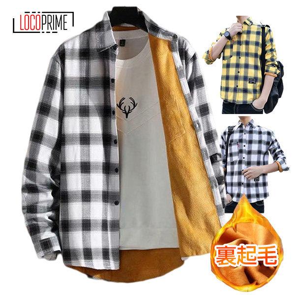 シャツ メンズ 裏起毛 厚手 ネルシャツ 長袖シャツ 防寒シャツ もこもこ 暖かい 裏ボア 冬用 冬服 メンズファッション カジュアルシャツ 大きいサイズ Loyifu Loco Prime 通販 Yahoo ショッピング