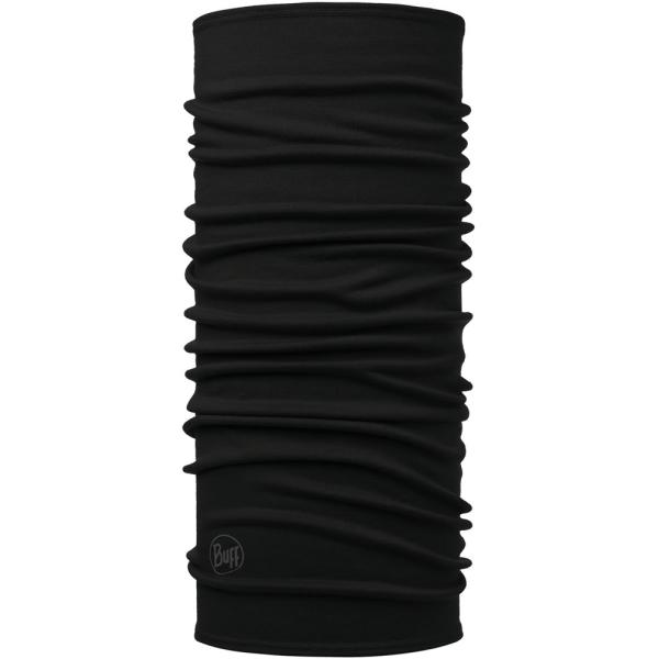 (取寄) バフ メリノ フリース バフ Buff Merino Fleece Buff Solid Black BUFF（バフ） ネックウェア MIDWEIGHT MERINO WOOL SOLID BLACK 270825