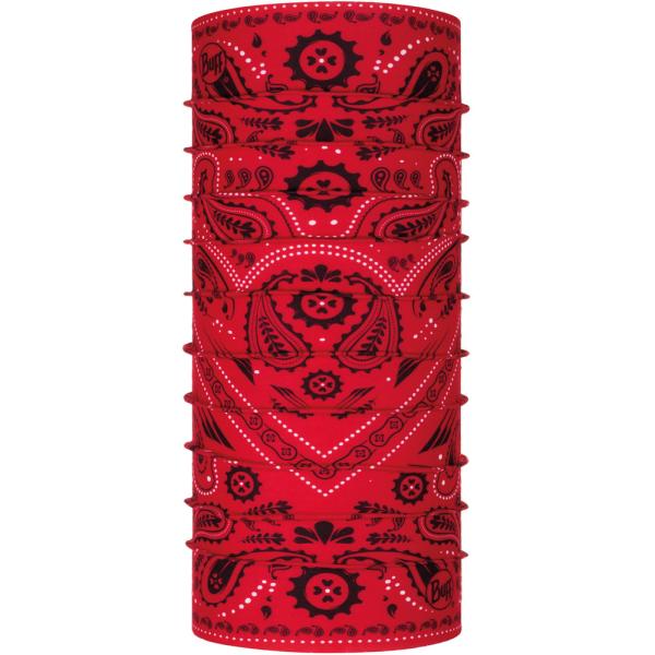 バフ BUFF ネックウェア ORIGINAL NEW CASHMERE RED マルチヘッドウェア フリーサイズ フェイスマスク 手ぬぐい ハンカチ 汗ふき 汗拭き  368324