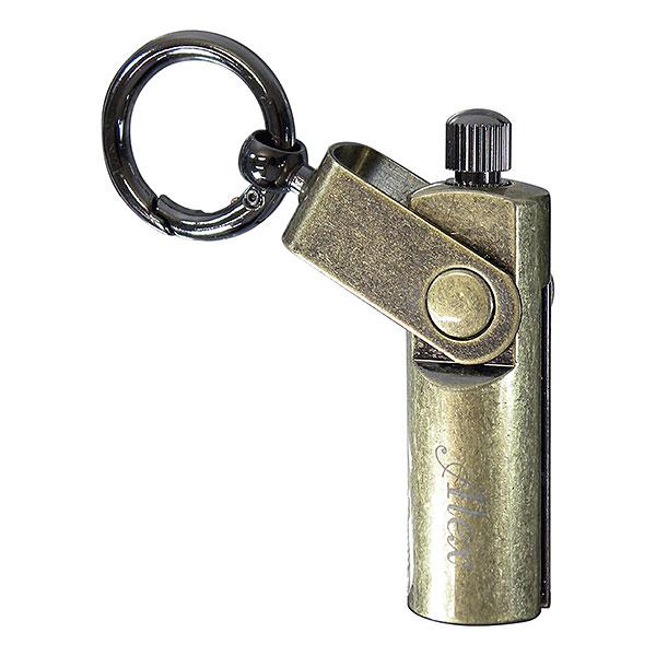 他サイト： ペンギンライター Alex アレックススリムオイルマッチブラスバレル オイルライター 11405の商品画像