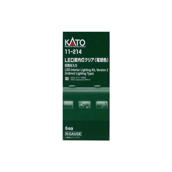 カトー（KATO） KATO 11-214 LED室内灯クリア 電球色 6両分入り N