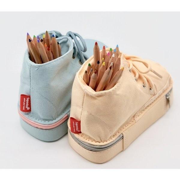 ペンケース 靴 シューズ型 スニーカー型 ペン立て ペンスタンド 筆箱