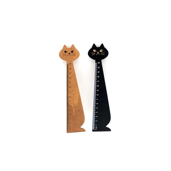 ロジック 定規 猫 2種類セット 長さ 15cm Lg Ruler Cat 2set 文房具 筆記具 ものさし 木製 ねこ シンプル おしゃれ かわいい 黒 ナチュラル Dejapan Bid And Buy Japan With 0 Commission