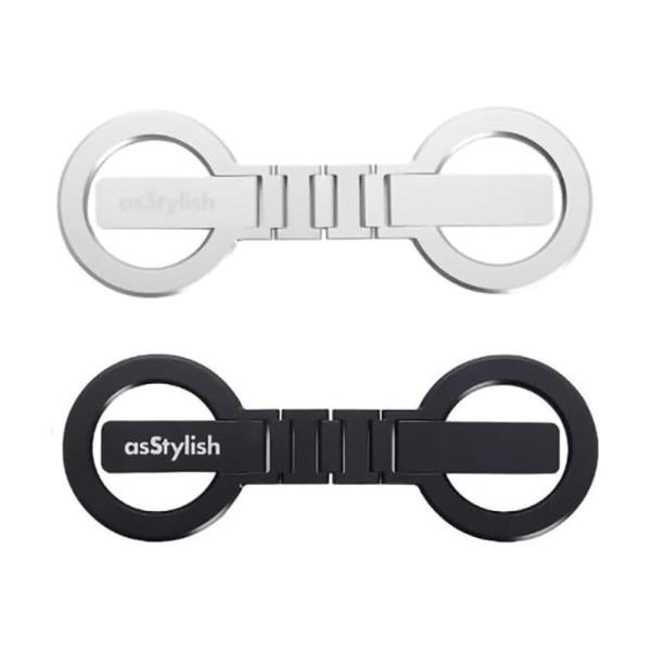 ２台の端末を同時に接続・管理できるTwins Carry Stand【２台の端末を同時に接続・管理できる】個人用と仕事用のスマートフォンを同時に接続。デュアルデバイス対応で2つの画面で仕事やゲームができるため、作業がはかどること間違いなし。...