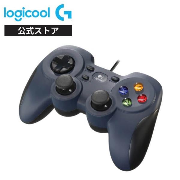 他サイト： ゲームパッド コントローラー Logicool G F310r 有線 usb FF14 ファイナルファンタジーXIV 推奨  ラバーグリップ Xinput/DirectInput 切替スイッチ 正規品の商品画像