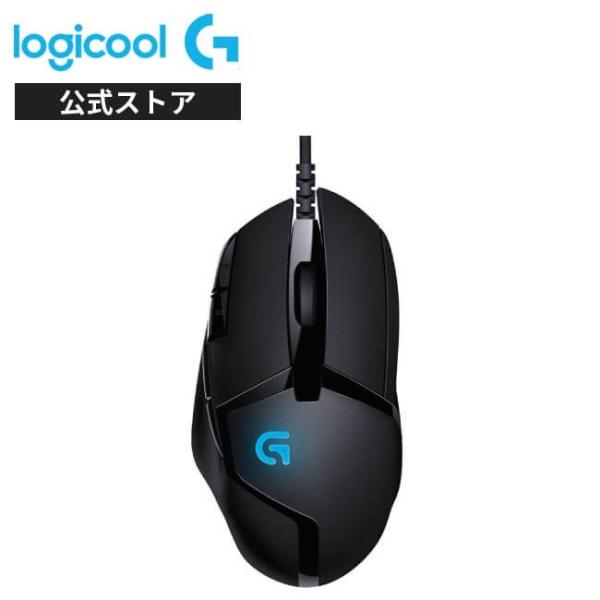 他サイト： ゲーミング マウス Logicool G 有線 G402 FPS ゲーム用 4段階 DPI 切り替えボタン プログラム ボタン 8個 正規品の商品画像
