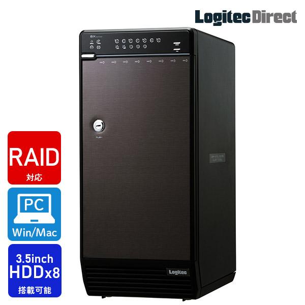 ロジテック HDDケース 8台 搭載可能 8BAY 外付け RAID機能 3.5 ロジテック HDDケース 8台 搭載可能 8BAY 外付け RAID機能 3.5