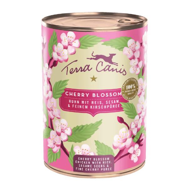 テラカニス 限定缶 Flower  Menu フラワーメニュー チェリーブロッサム 犬用 400g