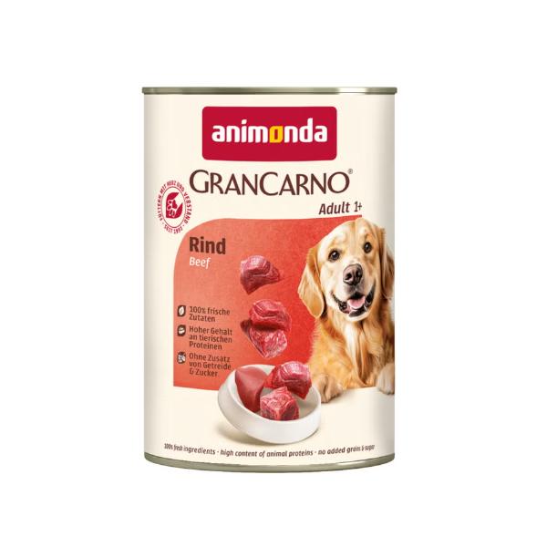 アニモンダ グランカルノ ウェット アダルト 牛肉 犬用 400g animonda