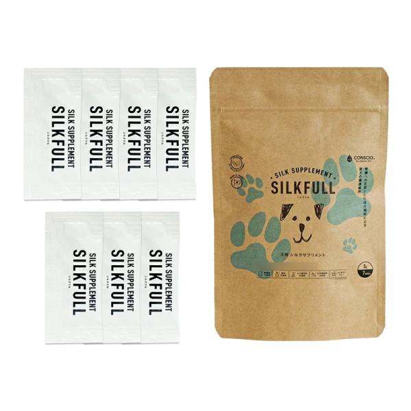 SILKFULL シルクフル 犬用サプリメント 3g×7包メール便
