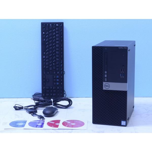 Optiplex 7040mt Core I7 6700 Mem 32gb Ssd512gb Hdd1tb マルチ Radeon340x Win10 Win7付 デル デスクトップ