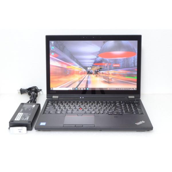 200時間 美品 ThinkPad P52 4K タッチ液晶 Quadro P2000 Core i7 8850H