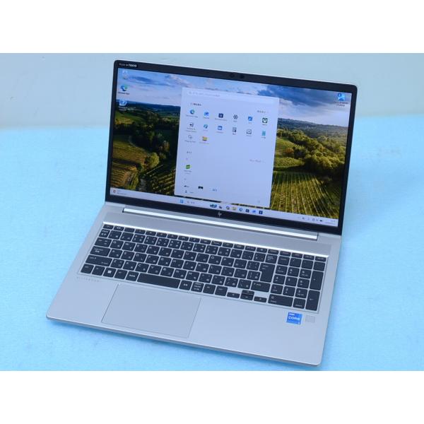美品 HP EliteBook 650 G9 Core i5-1235U メモリ32GB SSD 512GB Win11 10キー ノートパソコン 管理C16