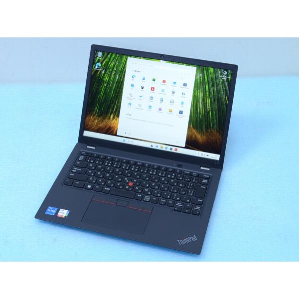 「第13世代 Corei5 1335U」ThinkPad L13 オフィス付 ThinkPad L13 Gen4 Corei5 1335U 16GB 256GB BT劣化ほぼなし WUXGA液晶