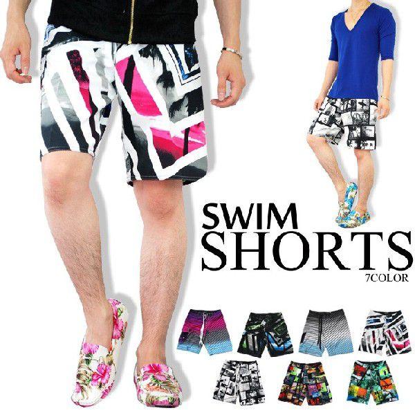 ショーツ ハーフパンツ メンズ プリント スイム リゾート ショートパンツ 短パン 海パン パンツ 水着 白 青 ブルー Bitter レッド 赤 ブラック 黒 サーフパンツ Buyee Buyee Japanese Proxy Service Buy From Japan Bot Online