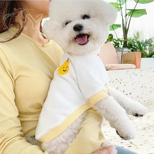 ペット用品 ペットウェア ドッグウェア 犬 Tシャツ 無地 ワンポイント ワッペン フルーツ 男の子 女の子 ホワイト雑貨 便利 ナチュラル 癒し 小型 Kou 0812 Pet 16 Lohas2号店 通販 Yahoo ショッピング
