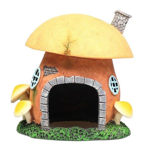 水族館装飾安全隠れ家山水槽飾りキノコ シールカタツムリ家ベタ魚熱帯シクリッド非表示残り洞窟 New Yg Lohas2号店 通販 Yahoo ショッピング