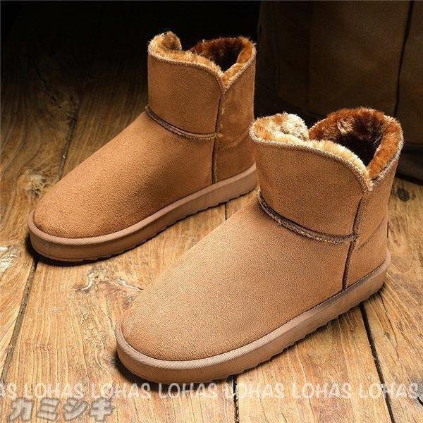 ブーツ メンズ ムートンブーツン 男女兼用 レディース 秋冬 抗菌防臭 防寒 裏起毛 ムートンブーツ あったかい ショートブーツ 暖か Kkgirlware Lohas Hal Shop 通販 Yahoo ショッピング