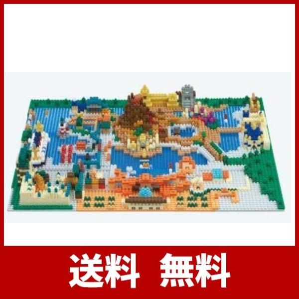 東京ディズニーリゾート ブロック 東京ディズニーシー ジオラマ風ナノブロック おもちゃ 東京ディズニーリゾート限定 ロコマイカイ