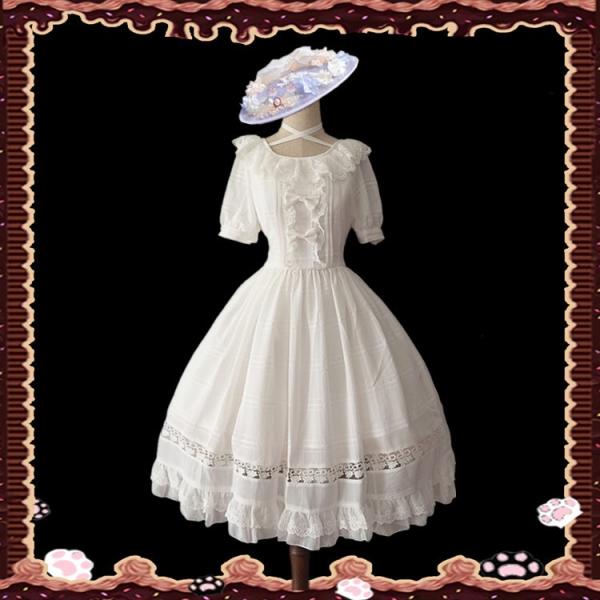 ロリータ リーフカラーワンピース ホルターネック フリル リボン 白ロリ 黒ロリ 甘ロリ クラロリ ロリータファッション Daishin Dk Co Jp Index Php