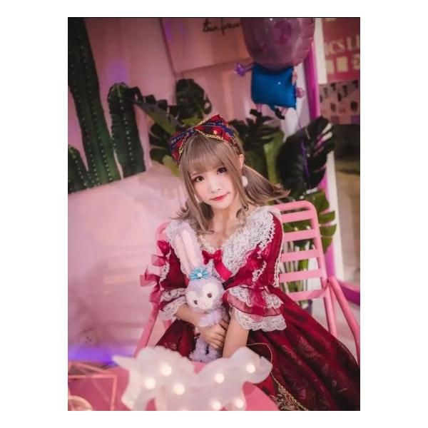 EVA　姫袖　ブラック　ゴスロリ　ロリィタ　ワンピース Princess of Windsor ワンピース・姫袖ver.【Little Dipper