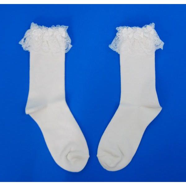 あすつく対応 レースリボン付白ハイソックス 子供用 靴下 長靴下 フリル 女の子 幼稚園 小学校 通園 通学 入園 入学 入園式 入学式 Buyee Buyee 日本の通販商品 オークションの代理入札 代理購入