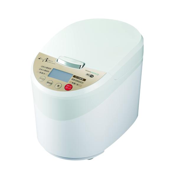 山本電気 精米機 家庭用 日本製 Shin Bisen 無洗米 分つき胚芽 簡単操作 ホワイ