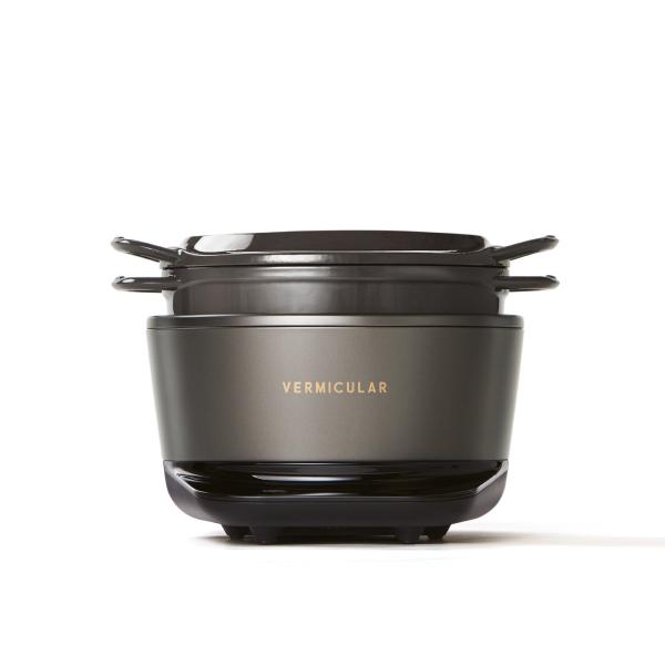 他サイト： バーミキュラ ライスポットミニ 3合炊き 炊飯器 トリュフグレー 専用レシピブッの商品画像