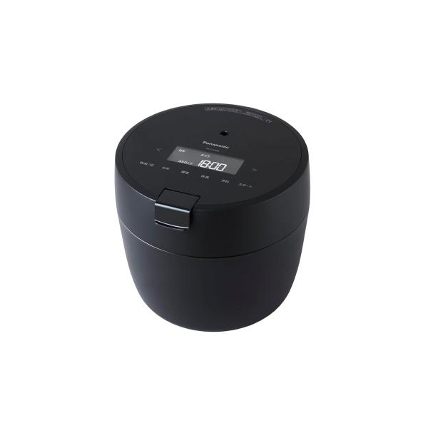 パナソニック 炊飯器 5合 圧力IH 新生活 一人暮らし コンパクトサイズ 自動調理鍋 無水調理/低温調理可能 ふた食洗機対応 ブラック SR-CR10B-Kコンパクトな5合炊き圧力I Hジャー炊飯器5合炊きなのに当社3合炊き(※)より小さ...
