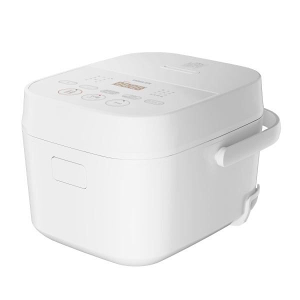 山善 炊飯器 一人暮らし 5.5合 3種類炊き分け機能 マイコン式 低温調理