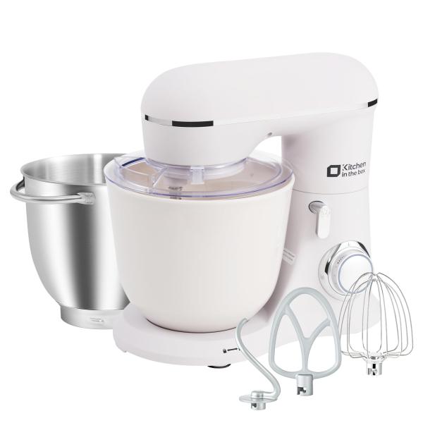 Kitchen in the box スタンドミキサー 4.5L+5Lダブルボウル 大容量