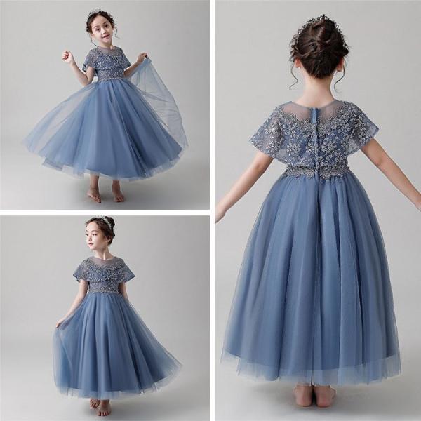 ワンピース フォーマル ドレス フラワーガール 結婚式 パーティードレス レースワンピース 子供服 ワンピース ビーズ 女の子 ワンピース ロング 子供服 入園式 Lakka069 Loloヤフーショップ 通販 Yahoo ショッピング