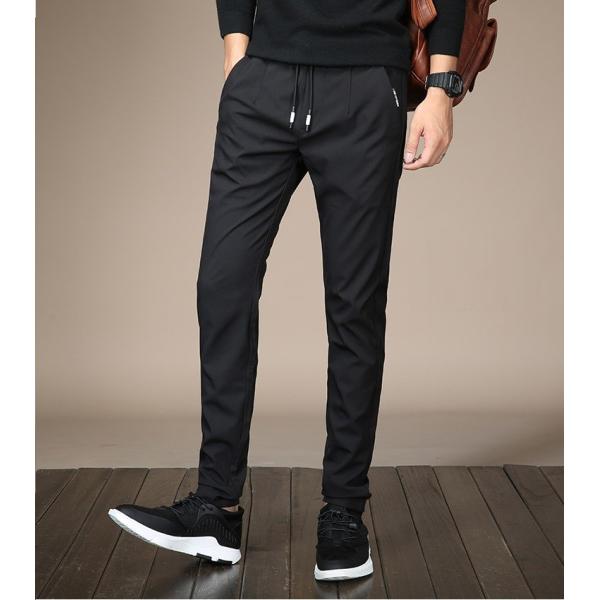 スラックス ロング丈 長ズボン メンズ スリム 春夏 細身 紳士 ボトムす 通勤通学 カジュアルパンツ メンズパンツ ズボン 美脚 ジョガーパンツ ストレッチ Ab 3153 ロンドベルshop 通販 Yahoo ショッピング