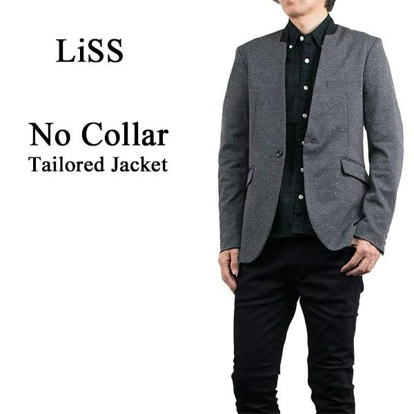 ノーカラー テーラードジャケット No Collar Tailored Jacket リス Liss メンズ London Game 通販 Yahoo ショッピング