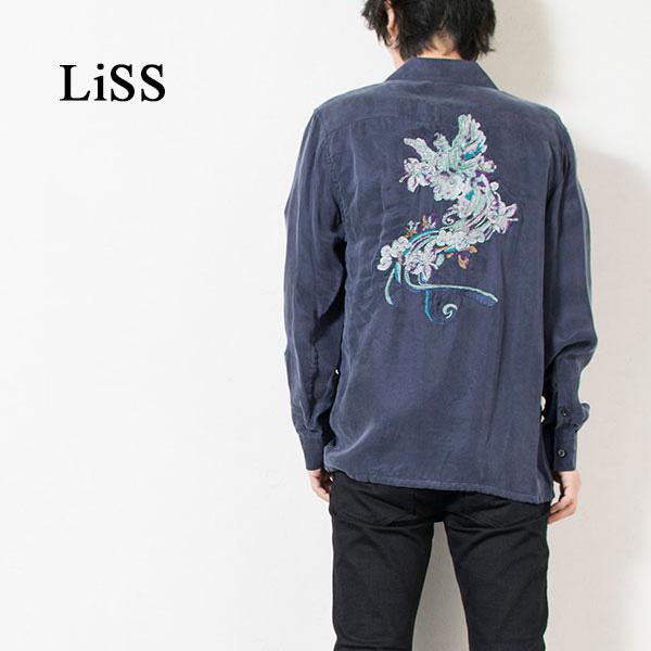 刺繍入りオープンカラーシャツ Embroidery Open Collar Shirt リス Liss メンズ London Game 通販 Yahoo ショッピング